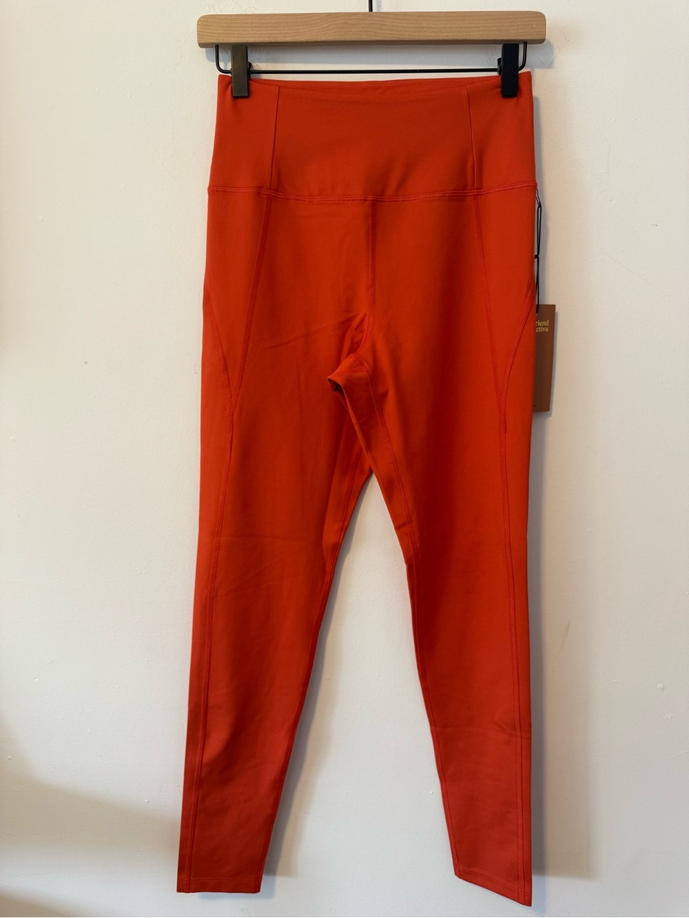 girlfriend collective Red High-Rise Active Leggings